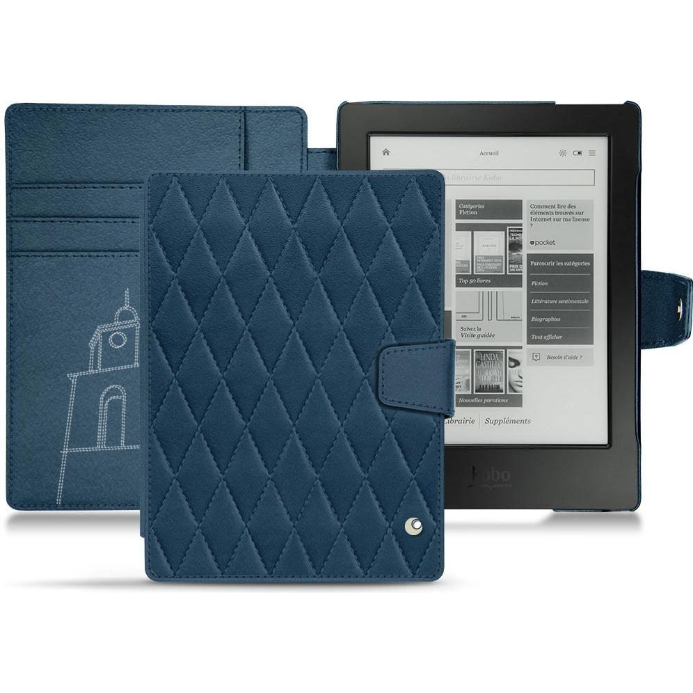 Thumbnail - Noreve Lederschutzhülle Wallet (Aura H2O), Tablet Hülle, Blau