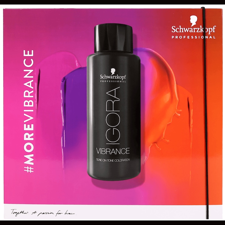 Actual product image Schwarzkopf Professional IGORA VIBRANCE Compact colour chart