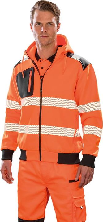Actual product image Result Robust Safety Hoodie With Zipper (XXL)