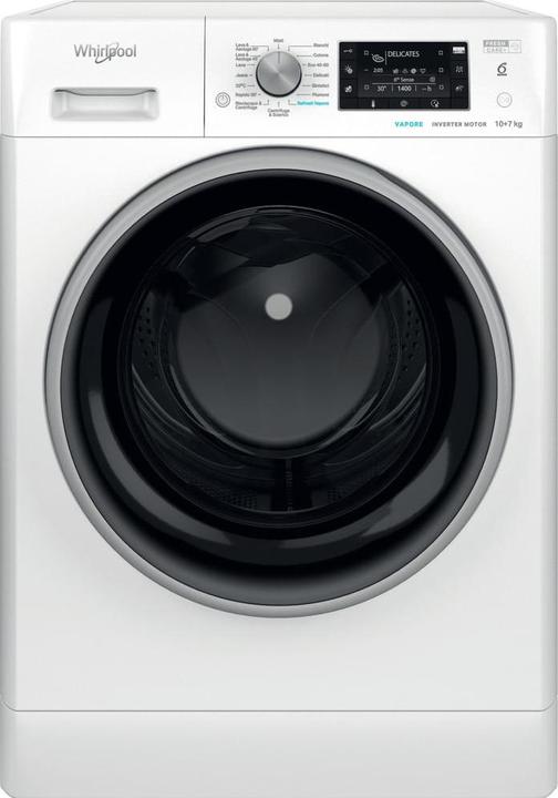 Actual product image Whirlpool FreshCare FFWDD 107625 WBS IT washer-dryer Free installation Front loading White