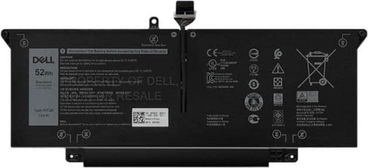Dell Battery, 52WHR, 4 Cell (4 Zellen, 6800 mAh)