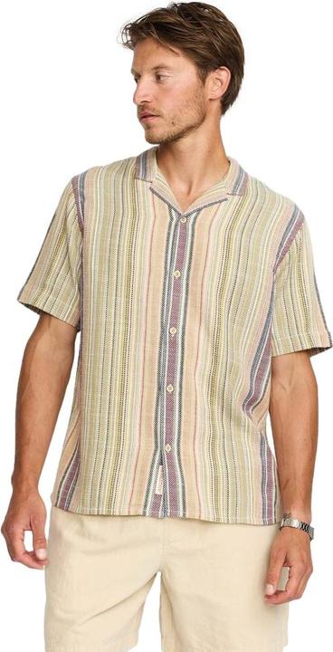 Revolution Cuban Shirt Striped S/S (XL)