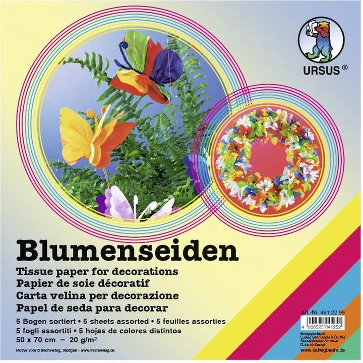 Produktbild Ursus Blumenseide (20 g/m², 5x)