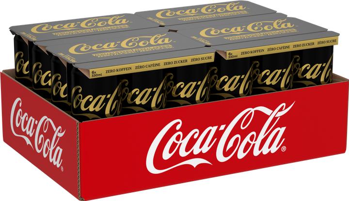 Produktbild Coca Cola Zero Koffeinfrei (24 x 33 cl)