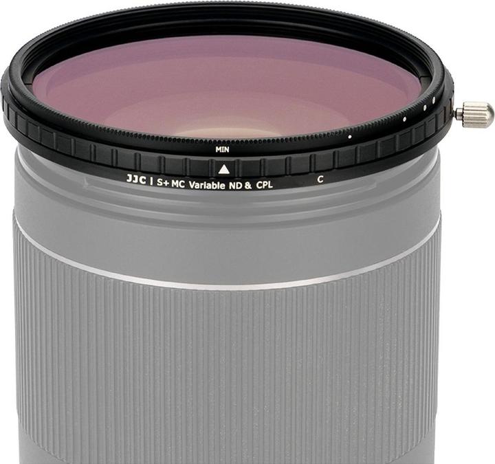 Produktbild JJC F NC67 2 In 1 Variable ND + CPL Filter (67 mm, ND- / Graufilter)