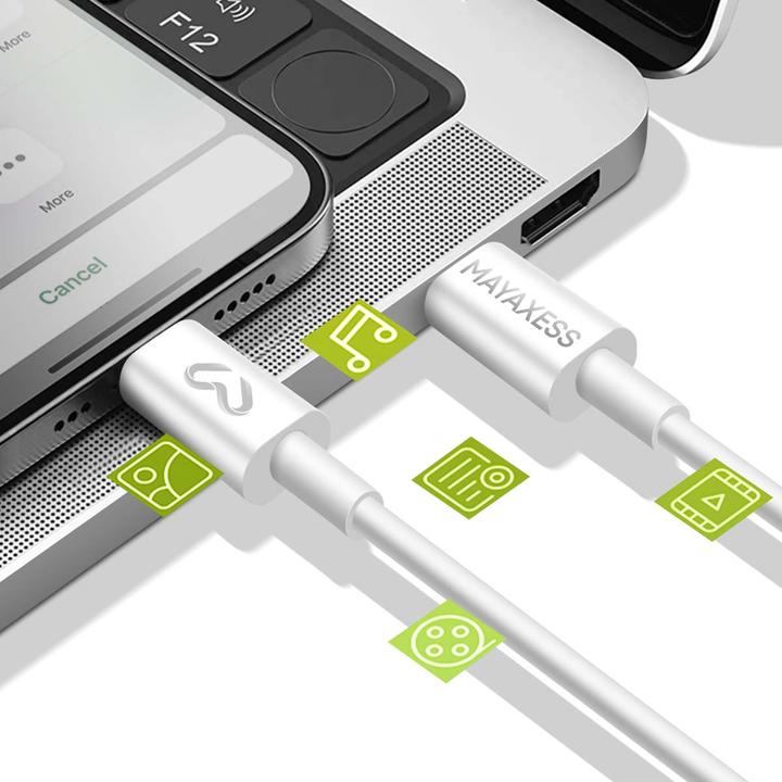 Produktbild Mayaxess USB C — USB C (1 m, USB 2.0, 20 W)