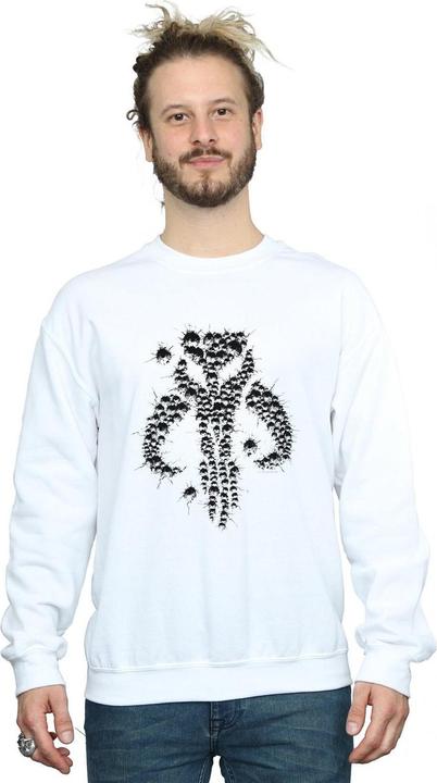 Immagine prodotto Star Wars The Mandalorian Blaster Skull Felpa Uomo (4XL)