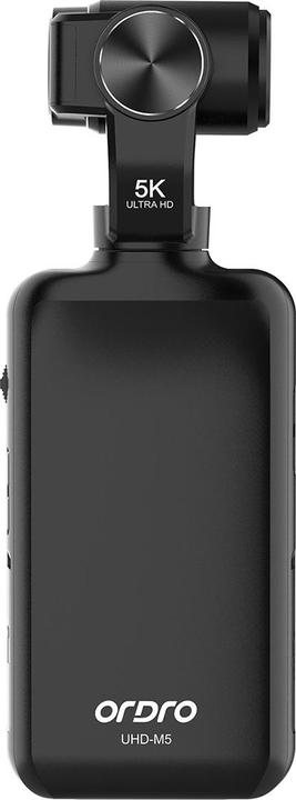 Produktbild NoName Ordro Pocket M5 3-Achsen-Gimbal-Kamera, 5K, für Vlogging und YouTube – Schwarz (8 Mpx)