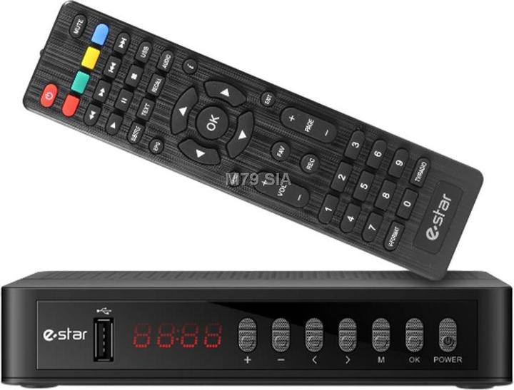 Actual product image Estar E-Star TS-618 Ultra Hd Dvb-t/t2 Tuner (DVB-T/T2)