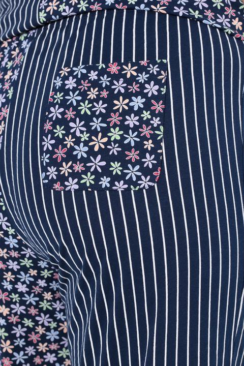 Produktbild Ulla Popken Pyjama, Mustermix, Reverskragen, Halbarm (58)