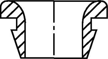 Image du produit HellermannTyton Passe-câble ø 6.5 mm
