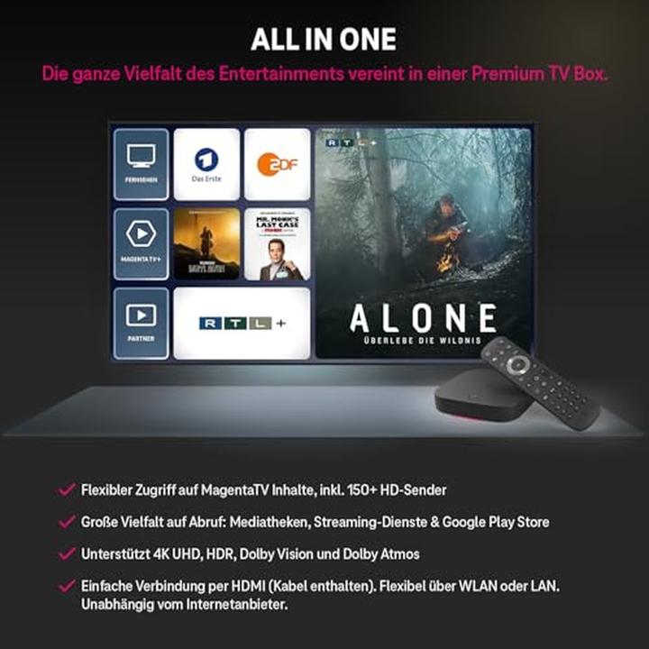 Produktbild Telekom Magenta TV One (2. Gen.) (32 GB, Android 12)