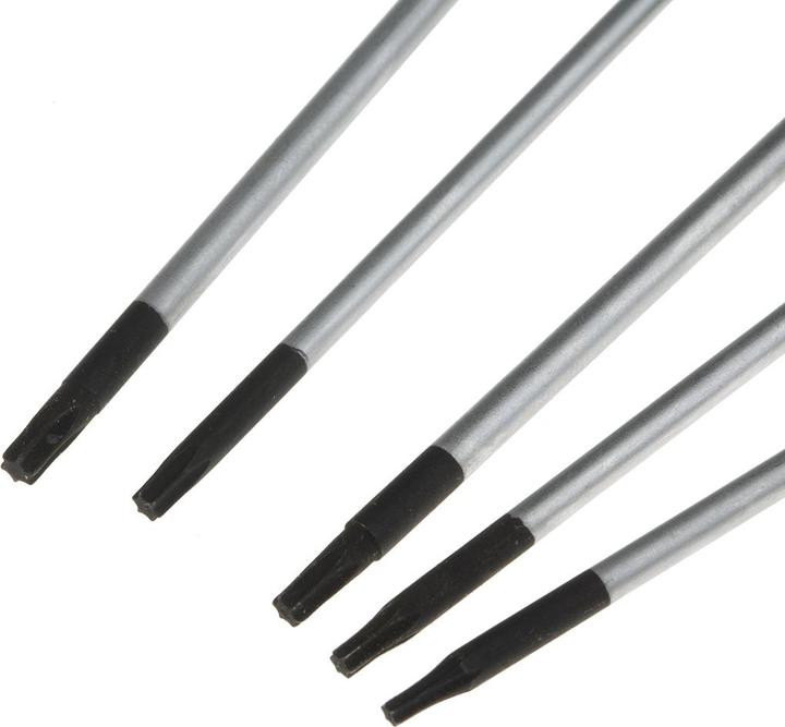 Actual product image RS PRO Precision hexagon socket screwdriver set, 5 pieces