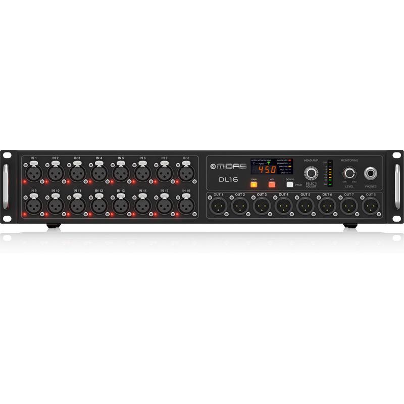 Midas DL16 Stagebox cyfrowy 16 we/8 wy (Studio- und Livemixer), Mischpult