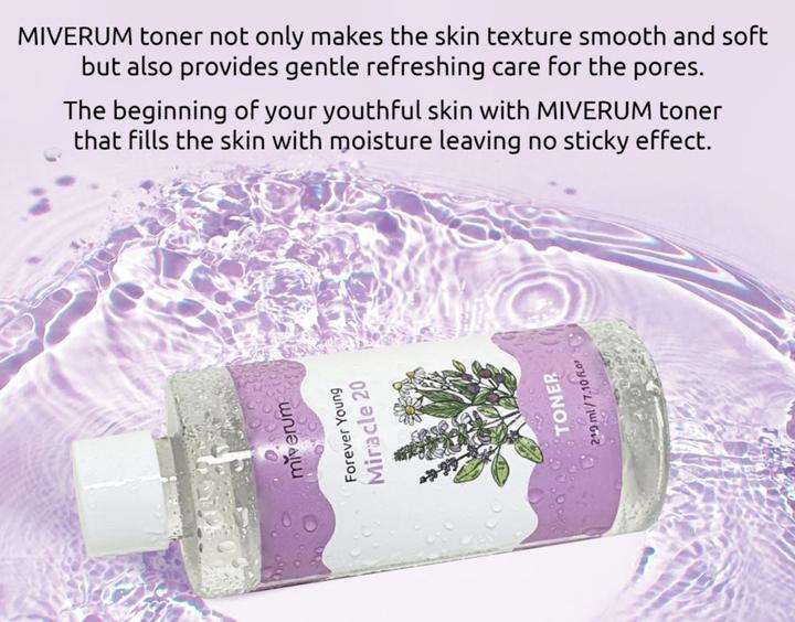 Image du produit Miverum Forever Young Miracle 20 Toner (Lotion tonique, 210 ml)