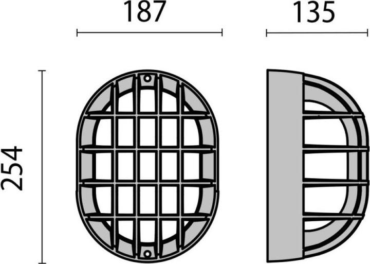 Produktbild PiL Spittler LED-Wand-u.Deckenleuchte 301644 (235 lm)