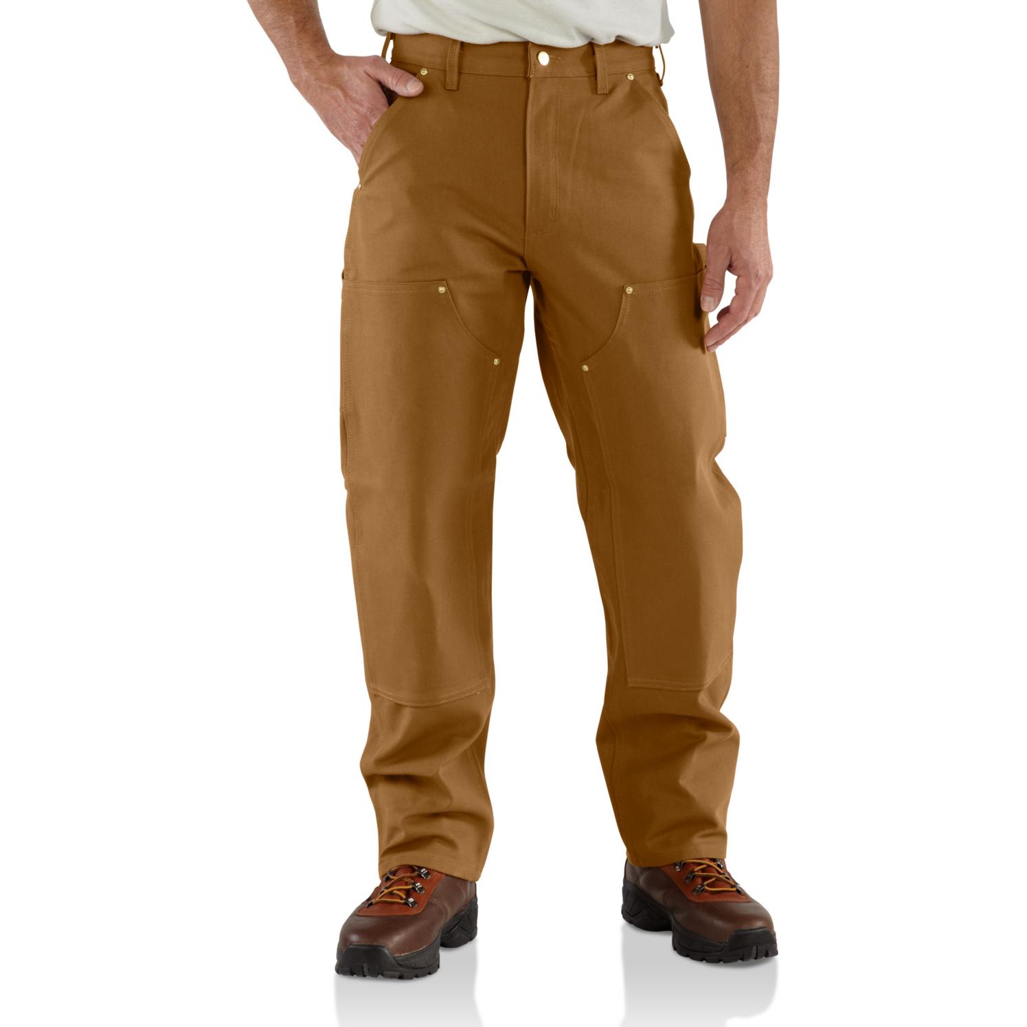 Carhartt, Arbeitshose, DUCK D. FRONT LOGGER PANT  BROWN Gr.W38/L36 (W38/L36)