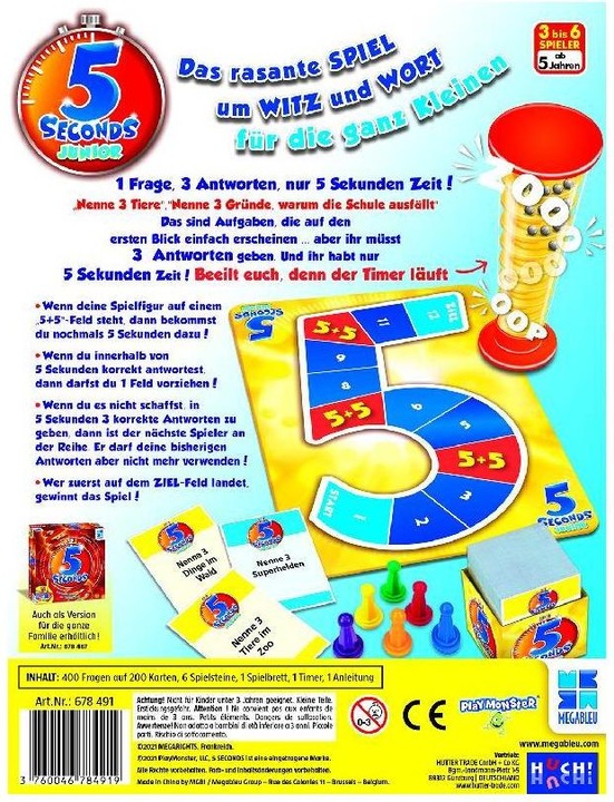 Immagine prodotto 5 secondi JUNIOR (Tedesco)