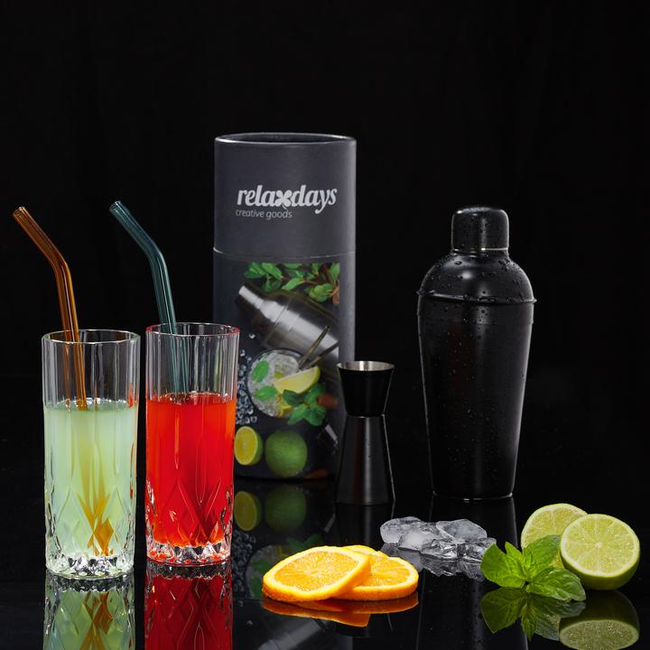 Produktbild Relaxdays Cocktailshaker-Set (Cocktail Set)