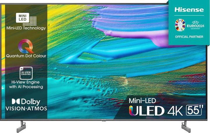 Productafbeelding Hisense TV 55U6KQ (55", U7QF, QLED, UHD, 2023)