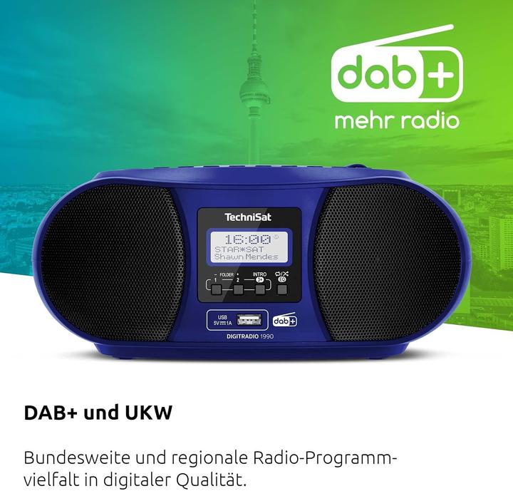 Produktbild TechniSat DigitRadio 1990 (DAB+, FM, Bluetooth)