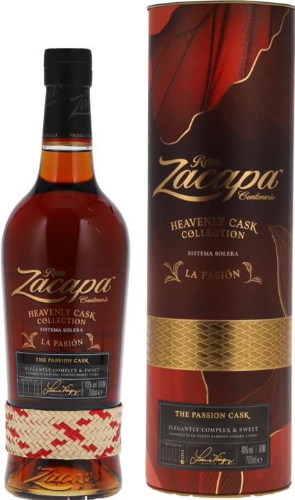 Ron Zacapa Centenario SISTEMA SOLERA La Pasión Heavenly Cask Collection 40% Vol. 0,7l in gift box