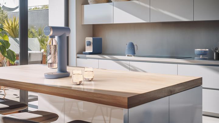 Image du produit Smeg KLF03SBMEU Bouilloire électrique storm blue matt (1.70 l)