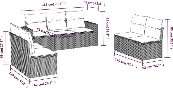 Produktbild vidaXL Noah