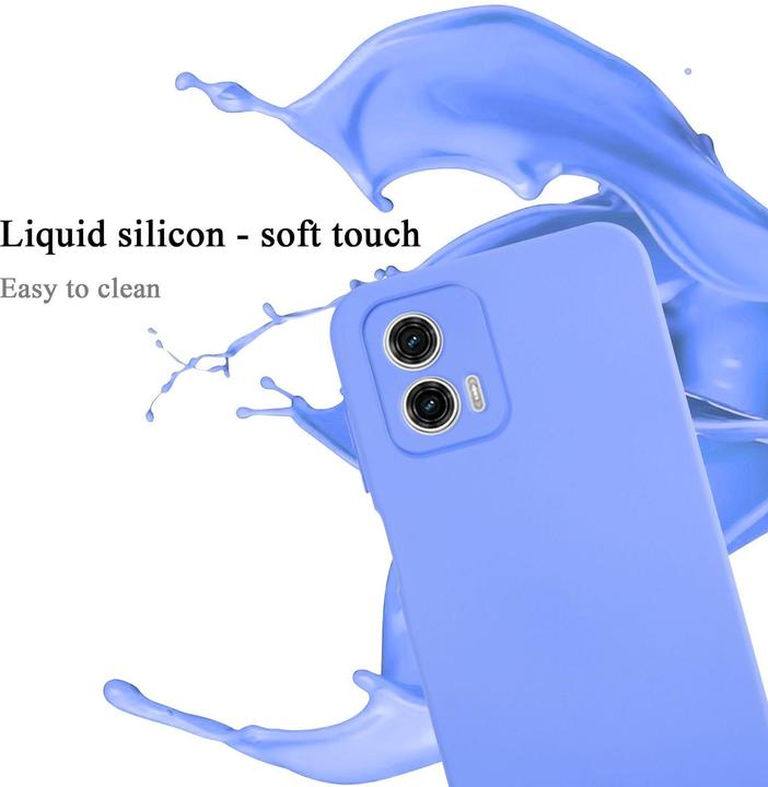 Actual product image Cadorabo Case for Motorola Moto G73 TPU in liquid protection silicone design (Motorola Moto G73)