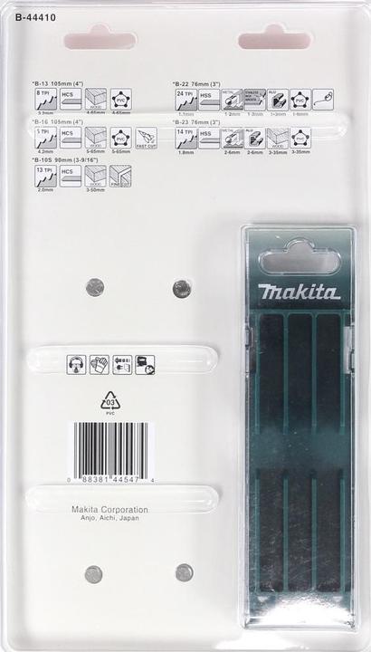 Productafbeelding Makita DJV 182 RTJ Accupendeldecoupeerzaag 18V Brushless + 2x Accu 5,0Ah + Lader + 14x Zaagblad