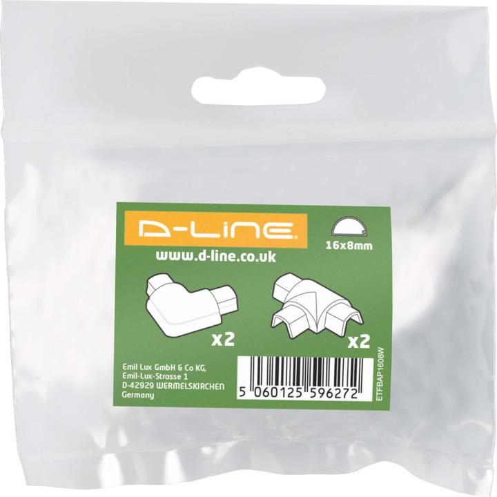 Produktbild D Line D-LINE Adapter Kit 16x8mm (16 mm, 4 Stk.)