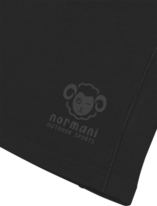 Actual product image Normani Kids merino long sleeve with 1/4 zip "Nyapari" - 9545 (110, 116, 115 A)