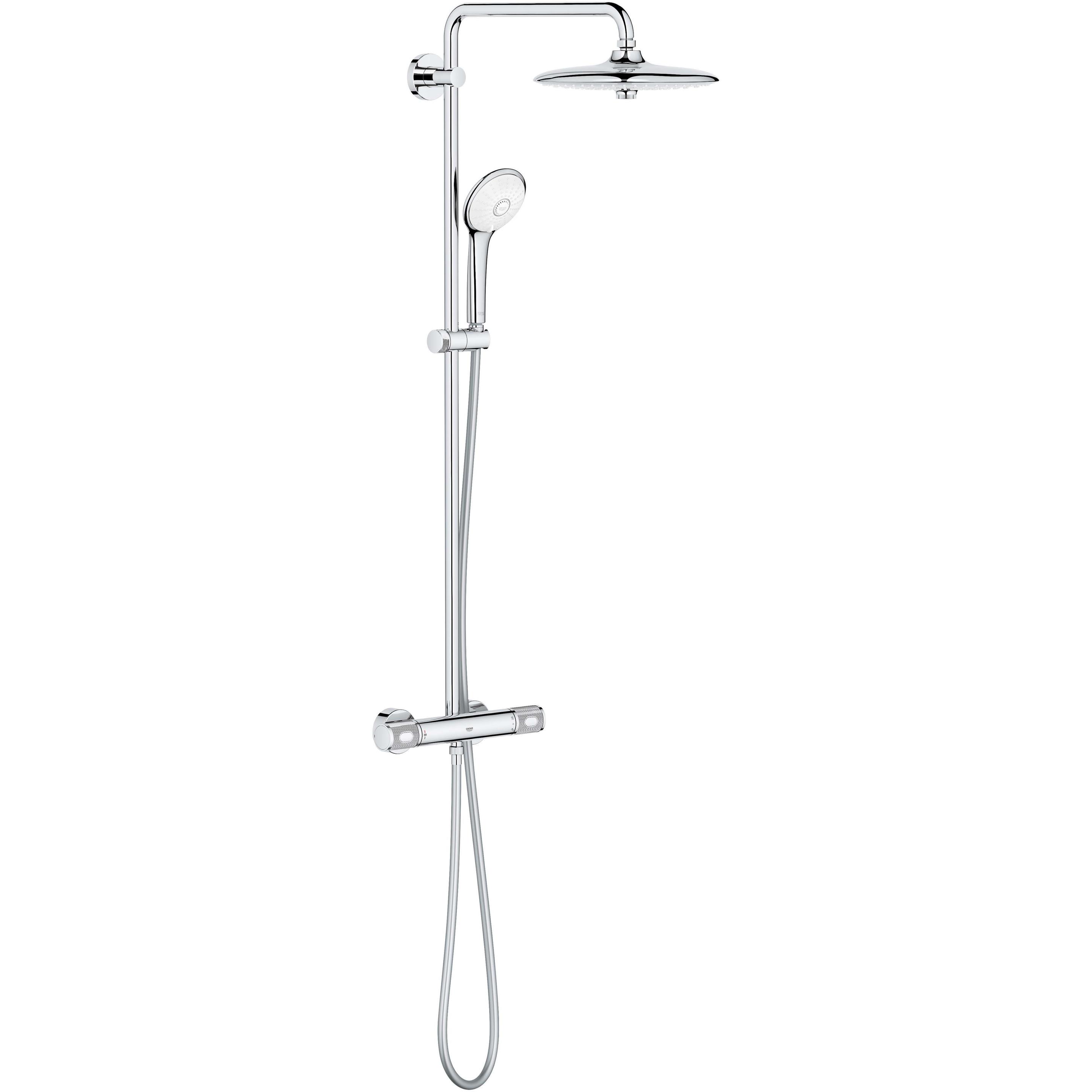 Grohe, Duschsystem, Duschsystem EUPHORIA SYSTEM 260 mit Thermostatbatterie chrom