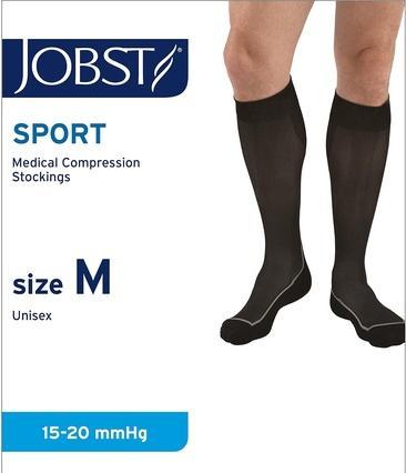 Actual product image Jobst Sport knee sock 15-20mmHg M black 1 pair