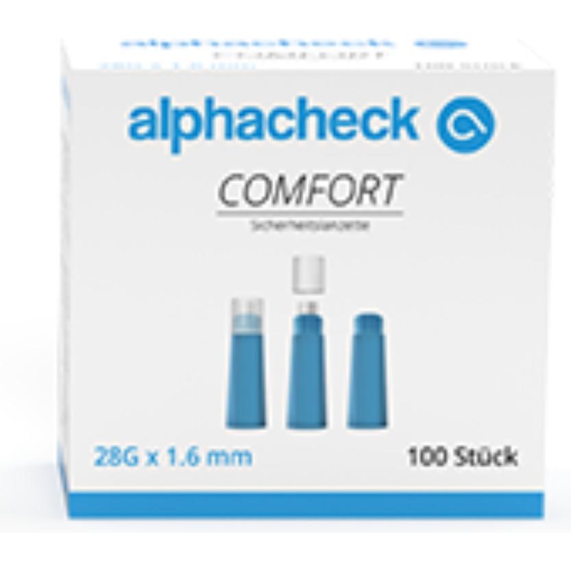 Alphacheck, Bluttest, COM SICH 28G1.6 (Lanzette)