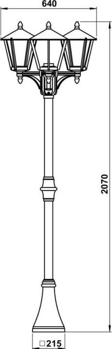 Productafbeelding Albert Leuchten Kandelaars & Staande Lampen (E27, IP44)