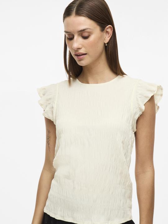 Actual product image Vila Rundhals Oberteil mit kurzen Ärmeln (40)