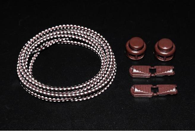 Actual product image LaceGodZ 1 Paar ReflectPro Series elastische, stark reflektierende Schnürsenkel (100 cm)