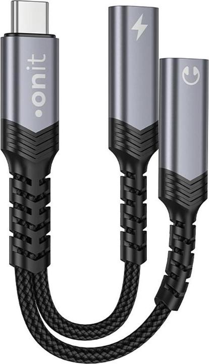 Actual product image Onit Digital-Audio-Adapter Premium USB-C auf dual USB-C (USB-C, USB-C)