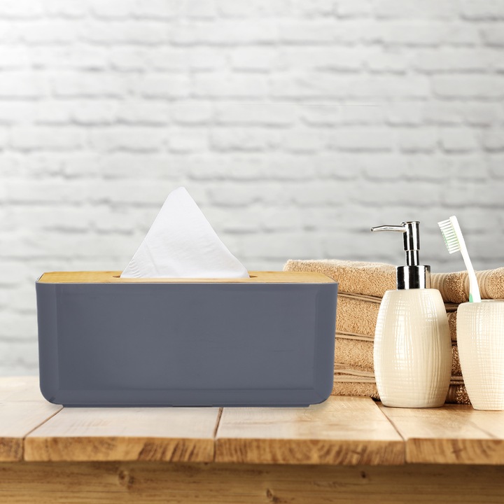Actual product image Relaxdays Handkerchief box