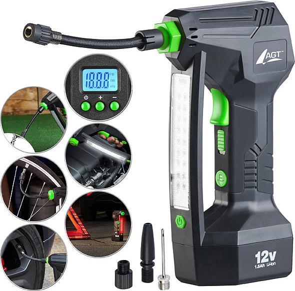 Image du produit AGT Professional Pompe à air comprimé à batterie