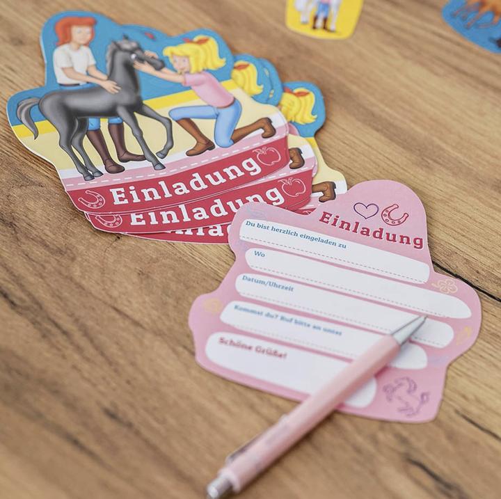 Image du produit DH-Konzept Invitation sorcière Bibi et Tina (6 pcs)