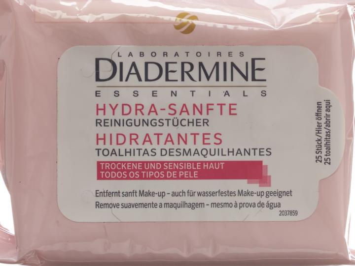 Actual product image Diadermine Essentials Hydrating (Cleaning cloths)