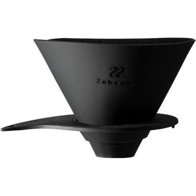 Hario Zerang V60-02 Flachtropfer, Kaffeebereiter, Schwarz