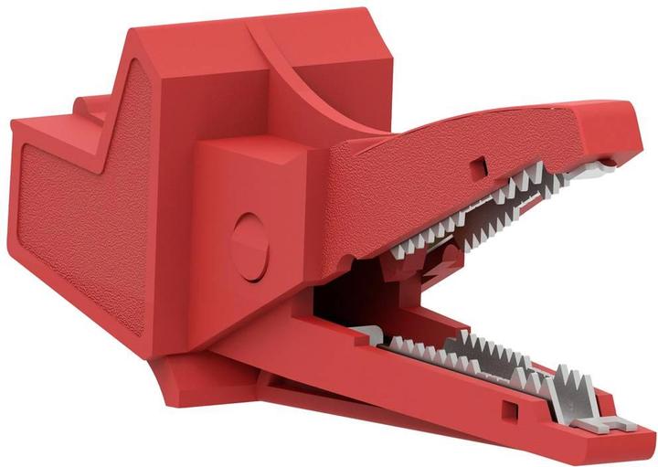 Electro PJP 5004/LM-IEC-CD1-R Alligator clip Red Clamping range max.: 13 mm length: