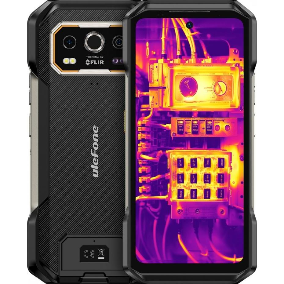 Ulefone Armor 27T Pro (256 GB, Schwarz, 6.78", Dual SIM, 50 Mpx, 5G), Smartphone, Schwarz