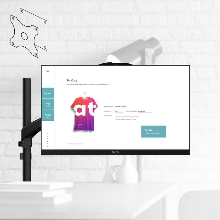 Produktbild MSI Modern AM242 1M-1221EU W11 Pro (AM2421M1221EU) (256 GB, 8 GB, Intel Arc Graphics)