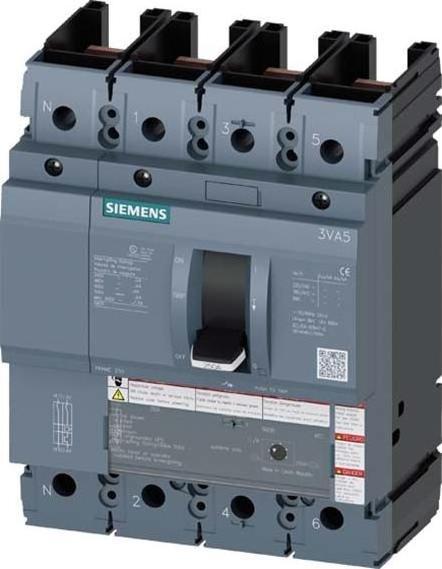 Produktbild Siemens Leistungsschalter 225A 4p 225A/In 3VA5222-6GC41-0AA0