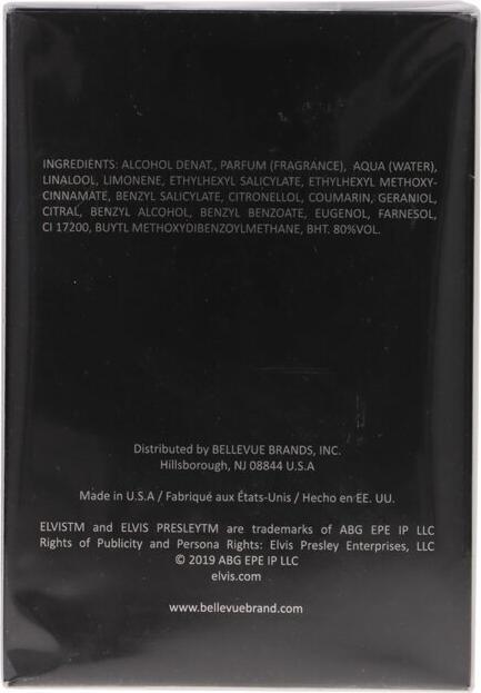 Produktbild Bellevue Parfums Elvis Presley Forever by (Eau de Parfum, 100 ml)