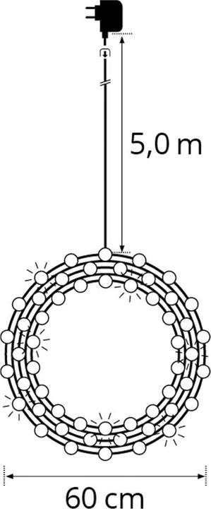 Image du produit STT Couronne d'anges LED